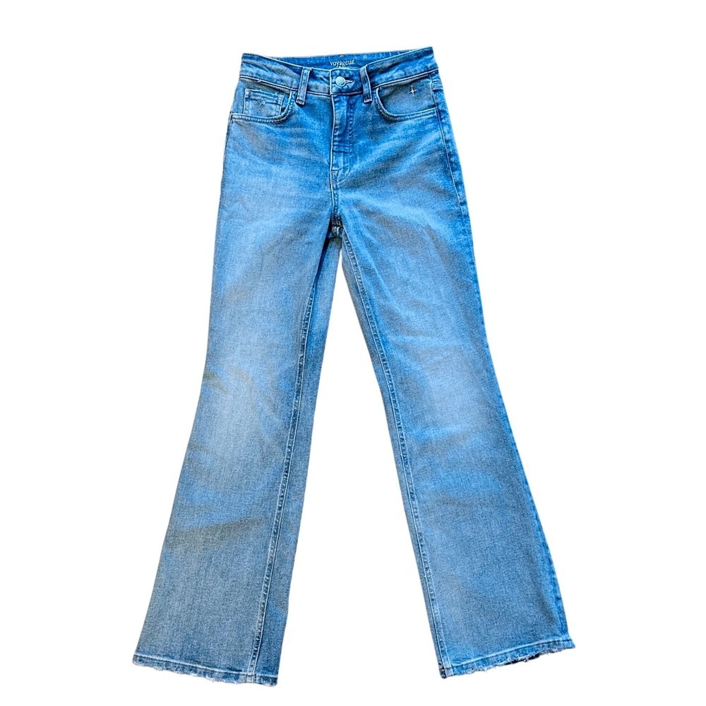Mersea Voyageur "The Bessie" High Rise Straight Leg Jeans in Caribbean Size 25